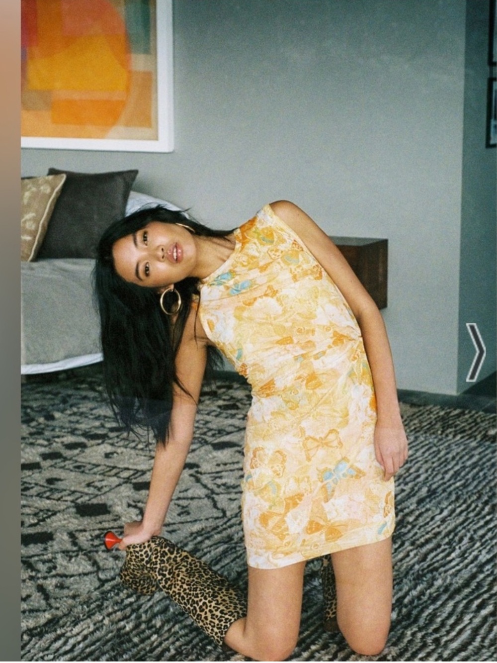 WITH JEAN Mini Dress